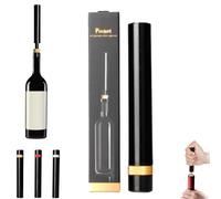 Loritia Wine Opener, AeroPop Wine Opener, Loritias Aeropop Wines Openers, Needle Type Wine Bottle Openers, Travel Portable Pocket Air Pressure Pump Wine Bottle Opener for Home, Party (Gold 1 pcs)
