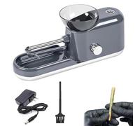Lorivu Automatic Roller, The Za Machine, Za Rolling Machine, Automatic Cigarette Rolling Machine, Portable Electric Grinder 8/6.5mm Tube, The Zamachine, The Za Roller (Gray 6.5/8mm)