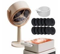 Lorivu Smoke Purifier, Smoke Purifier For Smoking Indoors Portable Smoke Purifier Fan Portable Kitchen Exhaust Fan Air Purifiers For Home Car Office Filter Fumes (Color : Rechargeable Model)