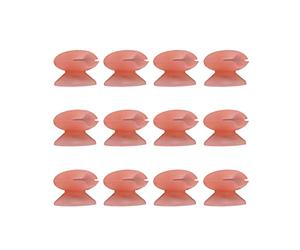 LORMAY 12 Pcs Dirt-proof Boots or Anti-lost Covers for Silicone Lip Mask Brushes