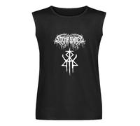 Lorna Shore American Deathcore Band Mens Unisex Sleeveless T-Shirt Graphic Print Vests Top Black Tank Tee M