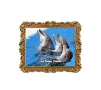 Loro Parque Tenerife Spain Refrigerator Magnet 3D Travel Souvenir Fridge Decoration Magnetic Sticker Craft Collection