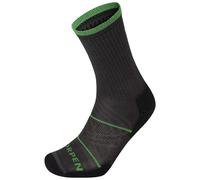 Lorpen Hiking Eco Sock Mid Height All Year Hiking Sock - Charcoal/Green