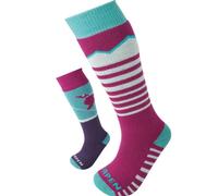 Lorpen Kids T1 Merino Ski Eco 2 Pack Sock: Berry: M Size: M, Colour: B