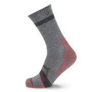 Lorpen Merino Hike Midweight Crew Sock: Light Granite: L Size: L, Colo