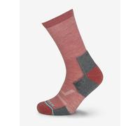 Lorpen T2 Merino Hike Light Crew Socks Pink Grey Women - M