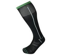 Lorpen T2 Performance Ultralight Sock, Unisex Design, Eco-Friendly & Sustainable, Tall and Thin, Black/Grey, Size Small