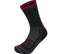 Lorpen T2 Trekking Thermalite Sock: Black/Dark Red: M Size: M, Colour:
