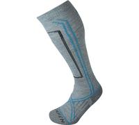 Lorpen T2 Unisex Merino Eco Sock, Great for Winter Sports, Eco-Friendly & Sustainable, Tall & Cushioned, Grey, Size Small
