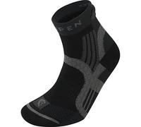 Lorpen X3twe Womens Trail Running eco Stockings, A-1887 Total Black, M