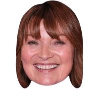 Lorraine Kelly (Smile) Celebrity Mask, Flat Card Face, Fancy Dress Mask