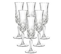 Lorren Home Trends Opera Flute, 6 Calici 13cl 4,49 oz