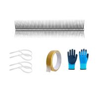 Lorrgasw 3.3 Feet Outdoor Anti-Bird Anti Bird Thorns Suitable for Roof Windowsills, Fences, and Walls