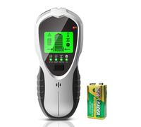 Lorrtta 4 in 1 Stud Finder Wall Scanner, Electronic Wall Finder Stud Detector Beam Joist Finder with LCD Display & Audio Alarm, Stud Sensor Beam Detector for AC Wire Wood Metal Studs Cable Detection
