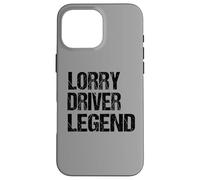 Lorry Driver Legend Vintage Retro Funny Lorry Driver Case for iPhone 16 Pro Max