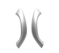 LORSKRD Car Interior Handle Inner Door Armrest Panel Pull Trim Cover for BMW for X1 for X2 for F48 for F49 for F39 Automobile Modification Parts Door Handle Covers(Silvery-2)