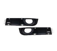 LORSKRD Front Fog Light Lamp For A8 D3 2005-2007 Car Front Bumper Fog Light Lamp Grille Assembly Accessories 4E0941699A 4E0941700A(Grille 1 Pair)