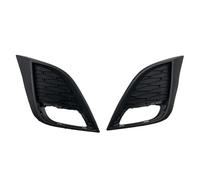 LORSKRD Front Fog Light Lamp Front Bumper Fog Light Lamp For Mazda 3 For M3 BL 2008-2013 Foglight Foglamp Cover Frame Hood Bezel Car Accessories(Black one pair)