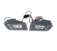 LORSKRD Front Fog Light Lamp Led Fog Lights Light Super Bright Lamp Assembly For Toyota For Corolla AE100 AE101 1993 1994 1995 1996 1997 1998 1999(Black)