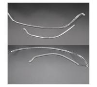 LORSKRD Headlights Headlamp For A4L For B8 For PA 2013 2014 2015 DRL Headlight Light Guide Plate Daytime Running Light Tube Car Daytime Running Light Bar(4x A pair)