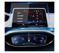 LORSKRD Nano Screen Protector For Peugeot 3008 5008 2017 2018 2019 2020 Car Navigtion Tempered Glass LCD Screen Protective Film Sticker Dashboard Guard(Navigation dashboard)