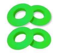 Lorsum 4Pcs Kayak Paddle Drip Rings, Rubber Canoe Paddle Drip Ring, Universal Fit Your Kayak Paddle Shaft, Paddle Accessories Replacement