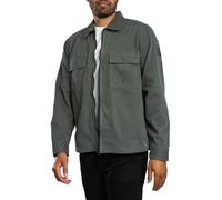BOSS Mens Oversized Fit Lorum Shirt - Colour: 377 Open Green - Size: Large
