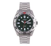 Lorus Automatic Men's Green Dial Stainless Steel Bracelet Watch