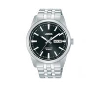 Lorus Automatic Men's 42mm Black Dial Stainless Steel Bracelet Watch