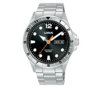 Lorus Automatic Mens Watch RL459BX9 Black Dial Stainless Steel - RRP £154.99
