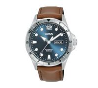 Lorus Automatic Mens Watch RL469BX9 Brown Leather Strap RRP £154.99