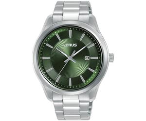 Lorus Classic RH929RX9 - Man - 42 mm - Analogue - Quartz - Mineral Glass Green 20 mm