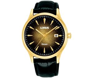 Lorus Classic RS902EX9 - Man - 40 mm - Analogue - Quartz - Mineral Glass Black/Yellow 40 mm