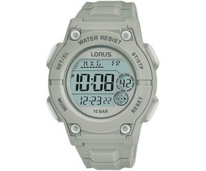 Lorus Digital Multi-Function 100m (42mm) Digital Dial/Grey Silicone R2335PX9