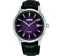 Lorus Double Curve Glass Purple Gradation Dial Quartz Watch RS999DX9