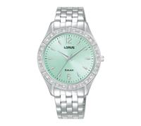 Lorus Dress Women's 34mm Blue Dial Stainless Steel Bracelet Watch