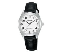 Lorus Dress Women's Black Leather Strap Watch