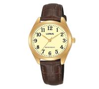 Lorus Dress Women's Brown Leather Strap Watch