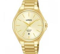 Lorus Gents Champagne Dial Gold Tone Stainless Steel Watch