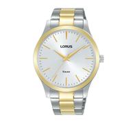 Lorus Gents Classic White Dial Two Tone Stainless Steel Watch