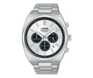 Lorus Gents Urban Chronograph 43mm Stainless Steel Watch RT369KX9