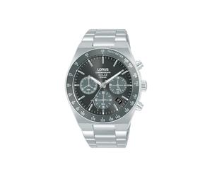Lorus Gents Urban Solar Chronograph 42mm Stainless Steel Watch RZ519AX9