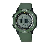 Lorus Herren Digital Quarz Uhr mit Silikon Armband,Blau