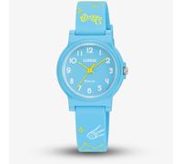 Lorus Junior Blue Space Pattern Rubber Strap Watch RRX39JX9