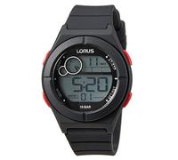 Lorus Kids Digital Watch with Black Silicone Strap & Curved Acrylic Glass
