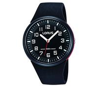 Lorus Kids Kids' Black Soft Resin Strap Watch Rrx47dx9