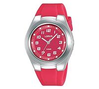 Lorus Ladies Watch with Pink Dial and Pink PU Strap RRX81GX9