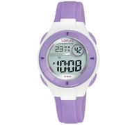 Lorus Ladies Purple Polyurethane Strap Watch