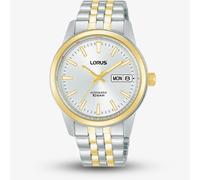 Lorus Ladies Classic Two Tone Silver White Sunray Dial Watch RL404CX9