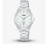 Lorus Ladies Classic White Dial Stainless Steel Bracelet Watch RJ289BX9